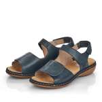 náhled Dámské sandály RIEKER 659G0-14 modrá S1