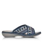 náhled Dámské nazouváky RIEKER 659R4-14 modrá S1