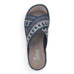 náhled Dámské nazouváky RIEKER 659R4-14 modrá S1