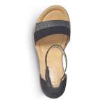 náhled Dámské sandály RIEKER RIE-10200305-S1 černá