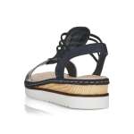 náhled Dámské sandály RIEKER 679L1-92 modrá S1