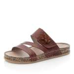 náhľad Dámske šľapky RIEKER 68251-22 hnedá S3