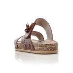 náhľad Dámske šľapky RIEKER 68251-22 hnedá S3