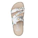 náhľad Dámske šľapky RIEKER 68252-90 biela S1