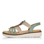 náhled Dámské sandály REMONTE RIE-10200353-S1 zelená