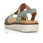 náhled Dámské sandály REMONTE RIE-10200353-S1 zelená