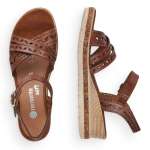 náhled Dámské sandály REMONTE D3055-24 hnědá S2