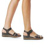 náhled Dámské sandály REMONTE D3057-01 černá S1