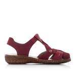 náhled Dámské sandály RIEKER RIE-10200384-S2 červená