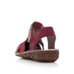 náhled Dámské sandály RIEKER RIE-10200384-S2 červená