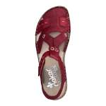 náhled Dámské sandály RIEKER RIE-10200384-S2 červená