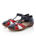 náhled Dámské sandály RIEKER RIE-10200390-S1 modrá