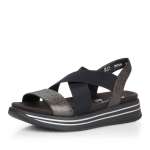 náhled Dámské sandály REMONTE RIE-10200393-S2 černá