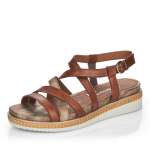 náhled Dámské sandály REMONTE R4550-24 hnědá S1