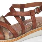 náhled Dámské sandály REMONTE R4550-24 hnědá S1