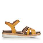náhled Dámské sandály REMONTE RIE-10200400-S1 žlutá