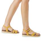 náhled Dámské sandály REMONTE RIE-10200400-S1 žlutá