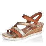 náhled Dámské sandály REMONTE RIE-10200408-S2 hnědá