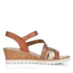 náhled Dámské sandály REMONTE RIE-10200408-S2 hnědá