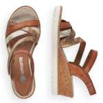 náhled Dámské sandály REMONTE RIE-10200408-S2 hnědá