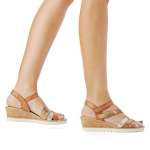 náhled Dámské sandály REMONTE RIE-10200408-S2 hnědá