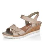 náhled Dámské sandály REMONTE RIE-10200409-S1 béžová