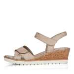 náhled Dámské sandály REMONTE RIE-10200409-S1 béžová