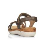 náhľad Dámske sandále REMONTE R6850-54 zelená S1