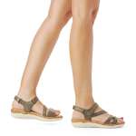 náhľad Dámske sandále REMONTE R6850-54 zelená S1