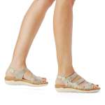 náhled Dámské sandály REMONTE RIE-10200419-S1 béžová