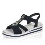 náhled Dámské sandály RIEKER RIE-10200431-S1 černá