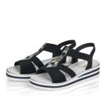 náhled Dámské sandály RIEKER RIE-10200431-S1 černá