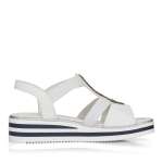 náhled Dámské sandály RIEKER V02G9-80 bílá S1