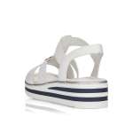 náhled Dámské sandály RIEKER V02G9-80 bílá S1