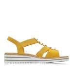 náhled Dámské sandály RIEKER RIE-10200443-S1 žlutá