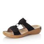 náhled Dámské nazouváky RIEKER V27K3-00 černá S2