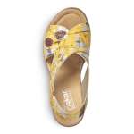 náhled Dámské sandály RIEKER RIE-10200458-S1 žlutá