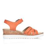 náhled Dámské sandály RIEKER RIE-10200473-S1 oranžová