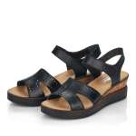 náhled Dámské sandály RIEKER RIE-10200476-S1 černá