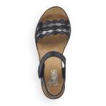 náhled Dámské sandály RIEKER V38F3-00 černá S3