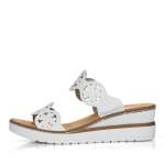 náhled Dámské nazouváky RIEKER V38P5-80 bílá S1