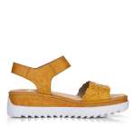 náhled Dámské sandály RIEKER V44F0-68 žlutá S1