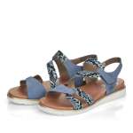 náhled Dámské sandály RIEKER V5069-12 modrá S1