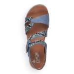 náhled Dámské sandály RIEKER V5069-12 modrá S1