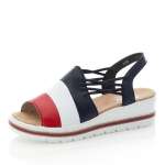 náhled Dámské sandály RIEKER RIE-10200506-S1 červená