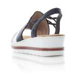 náhled Dámské sandály RIEKER RIE-10200506-S1 červená