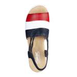 náhled Dámské sandály RIEKER RIE-10200506-S1 červená