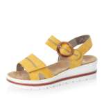 náhled Dámské sandály RIEKER RIE-10200507-S1 žlutá