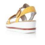 náhled Dámské sandály RIEKER RIE-10200507-S1 žlutá