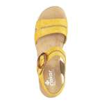 náhled Dámské sandály RIEKER RIE-10200507-S1 žlutá